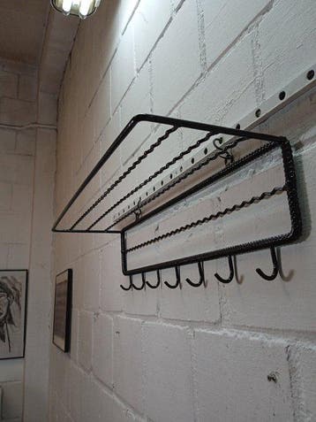Kapstok - Vintage Industriële Hanger - Staal