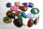 Set van prachtige cabochons, 100% natuurlijk Cabochon- 44.19