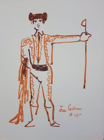 Jean Cocteau (1889-1963) - Toréador