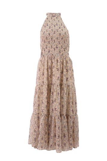 Only Jurk in maat XL Beige, Only, Verzenden, Zo goed als nieuw, Beige