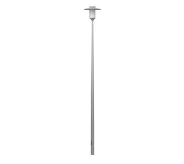 3 meter aluminium lichtmast inclusief 33W LED armatuur –..., Nieuw