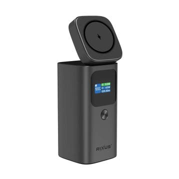 Rixus RXPB15 magnetische powerbank met TFT-scherm, 15000 mAh, Verzenden, Nieuw