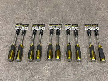 Veiling - Stanley schroevendraaier set 10-delig FatMax, Doe-het-zelf en Verbouw, Gereedschap | Handgereedschap, Nieuw