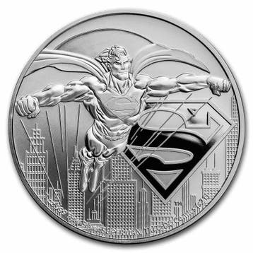 Niue - DC Comics - #3 Superman 1 oz 2021 (15.000 oplage), Verzenden, Munten