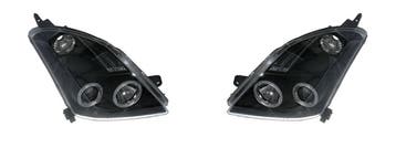 Head light units geschikt voor Suzuki Swift 05- black, Verzenden, Nieuw, Suzuki