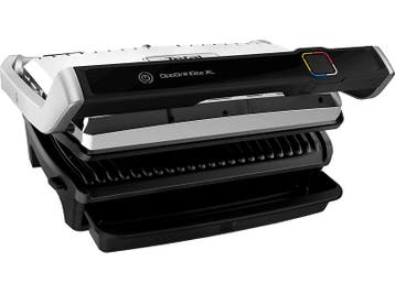 Tefal -  Optigrill Elite Xl Contactgrill - Zilver, Verzenden, Nieuw