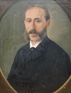 Europese school (XIX) - Portrait, Antiek en Kunst