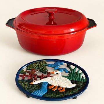 Style Le Creuset - Braadpan (2) - Emaille-lettertype - En