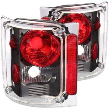 ANZO 1973-1987 Chevrolet C 10 Taillights Black, Ophalen of Verzenden, Nieuw