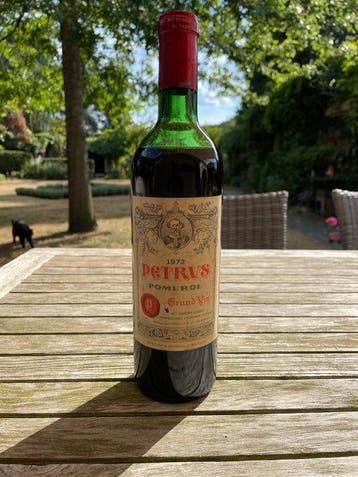 1972 Petrus - Bordeaux, Pomerol - 1 Fles (0,75 liter), Nieuw