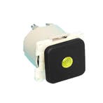 5 stuks Presto Wipschakelaar met Lampje Inbouw Zwart, Ophalen of Verzenden, Nieuw