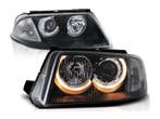 Angel Eyes koplampen Black geschikt voor VW Passat 3BG B5, Verzenden, Nieuw, Volkswagen