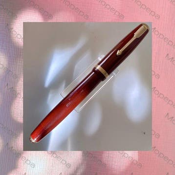Parker - Parker Duofold Danish rare Chocolate brown Vintage, Nieuw