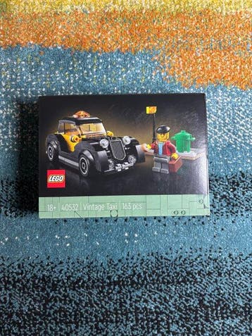 Lego Set - 40532 - Icons - Vintage Taxi, Nieuw