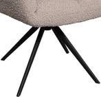 WOOOD Vinny Draaistoel met Armleuningen - Bouclé Stof, Huis en Inrichting, Overige Huis en Inrichting, Verzenden, Nieuw