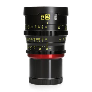 Meike MK-50mm T2.1 FF Prime - Canon RF - 1 jaar garantie, Ophalen of Verzenden, Zo goed als nieuw