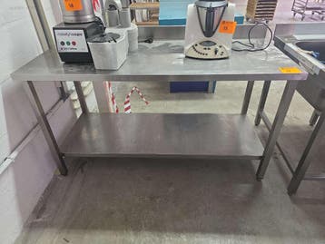 Rvs werktafel, Nieuw in verpakking