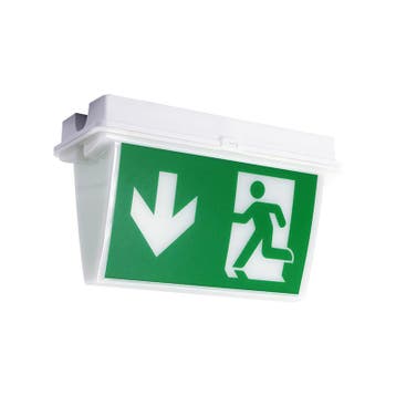 NOODVERLICHTING OPBOUW | 5.5W | WIT | INCL. PICTOGRAMMEN, Nieuw