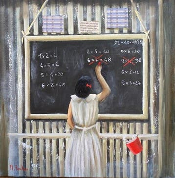 Monica Zambon - Una vecchia scuola