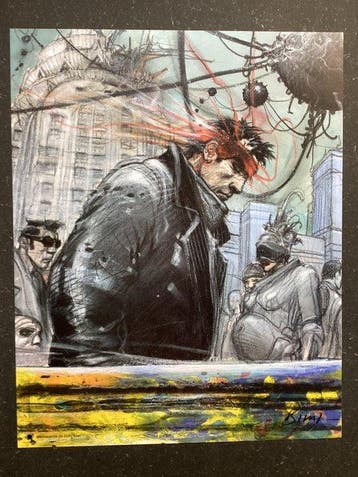 Enki Bilal - 1 Print - Monstre - Obscurantis - 2004, Boeken, Nieuw