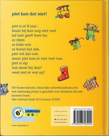 Piet kan dat niet 9789043703994 Elle van Lieshout, Boeken, Verzenden, Zo goed als nieuw, Elle van Lieshout