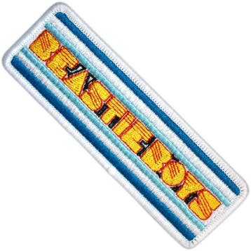 Beastie Boys Long Logo - Patch officiële merchandise, Ophalen of Verzenden, Nieuw, Kleding