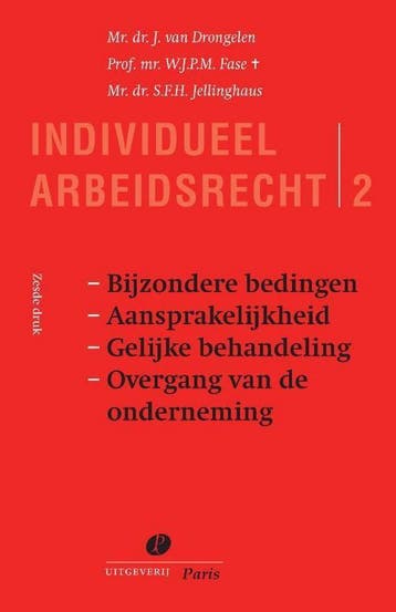 9789462511354 Serie Individueel Arbeidsrecht 2 -   Bijzon..., Boeken, Verzenden, Zo goed als nieuw, J. van Drongelen