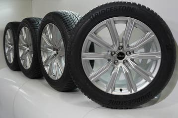 Audi Q8 4M 20 inch velgen Bridgestone Winterbanden Nieuw Ori, Gebruikt, Velg(en), 20 inch, Winterbanden