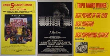 Jack nicholson - Robert De Niro - Dustin Hoffman - Lot of 3, Nieuw