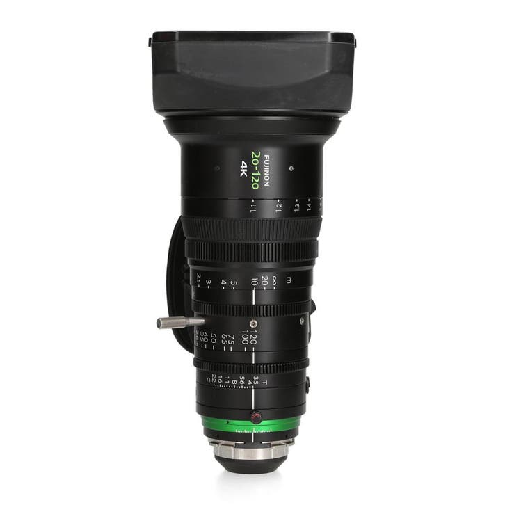 Fujifilm XK 20-120mm T3.5 Cabrio Premier - PL - Zoomlens, Audio, Tv en Foto, Fotografie | Lenzen en Objectieven, Zo goed als nieuw