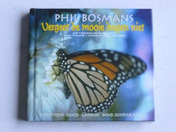 Phil Bosmans - Vergeet de mooie dagen niet (CD + Boekje), Ophalen of Verzenden, Zo goed als nieuw