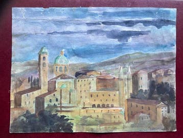 Jopie Roosenburg-Goudriaan (XX) - Urbino Italie