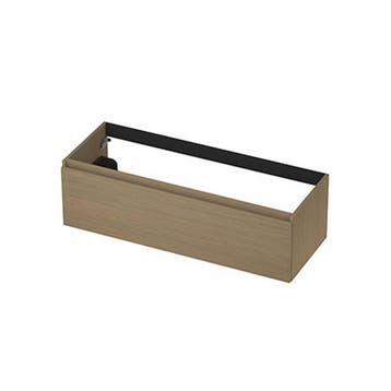 INK - Onderkast 1 Lade Greeploos met Houten Keerlijst -, Ophalen of Verzenden, Nieuw