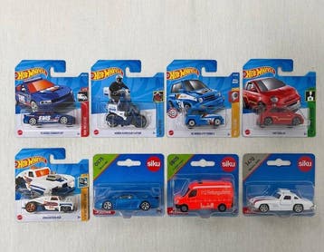 Hot Wheels, Siku 1:64 - Modelauto (8) - 15 Dodge Charger, Nieuw
