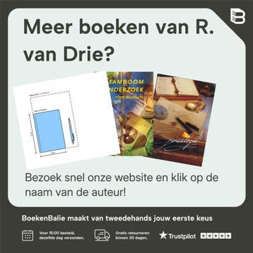 Genealogie - R. van Drie 9789070324421, Boeken, Verzenden, Gelezen, R. van Drie