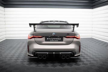 Maxton Carbon Spoiler met beugels en LED BMW M4 G82 / G82, Verzenden