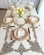 Tafelkleed (25) - 285 cm - 180 cm - Cantù Lace Linen