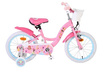 Disney Princess Kinderfiets - Meisjes - 16 inch - Roze, Overige merken, Zijwieltjes, 16 tot 20 inch, Nieuw