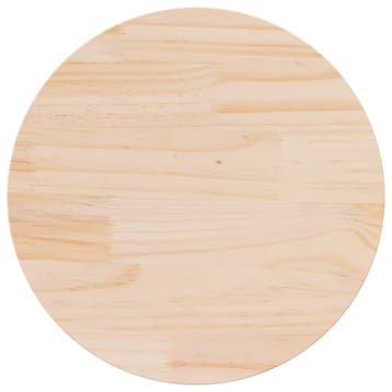 vidaXL Tafelblad Ø50x2,5 cm massief grenenhout, Huis en Inrichting, Tafels | Eettafels, Verzenden, Nieuw