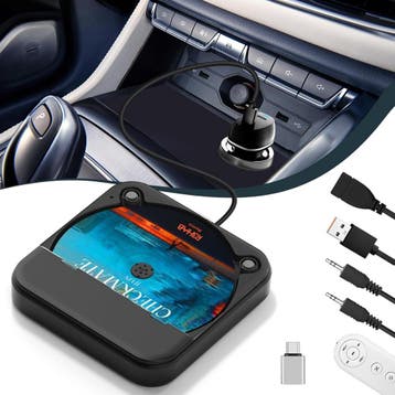 Externe CD-speler auto - Upgrade je radio - 40% korting, Audio, Tv en Foto, Ophalen of Verzenden, Zo goed als nieuw, Overige merken
