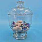 Karaf - Elegante Glas Karaffe mit Deckel – Stilvolle