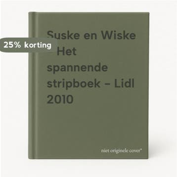 Suske en Wiske - Het spannende stripboek - Lidl 2010, Boeken, Verzenden, Gelezen