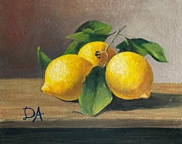 Dido - Limoni e vaso - Lemons and vase