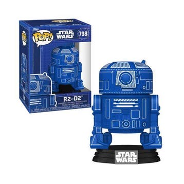 Funko Pop! Star Wars - R2-D2 (Blueprint) #798, Verzenden, Nieuw