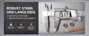 Digitale Schuifmaat RVS 150mm (Gereedschap, Voor in Huis), Verzenden, Nieuw