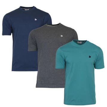 Donnay Donnay Heren - 3-Pack - T-Shirt Vince -, Verzenden, Nieuw