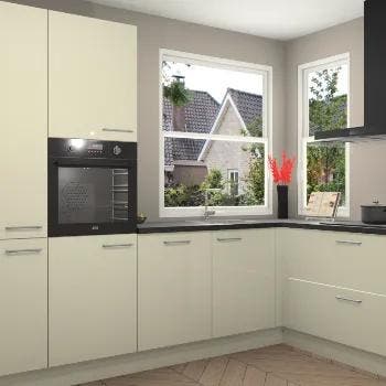 Magnolia hoogglans keuken Kotor 118024, Huis en Inrichting, Verzenden, Nieuw