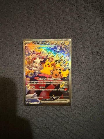 Pokémon - 1 Card - Pikachu Full art - Mega Evolution, Nieuw
