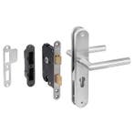 Deurbeslag | Deurklink met cilinderschild | Starx | 55 mm, Verzenden, Nieuw