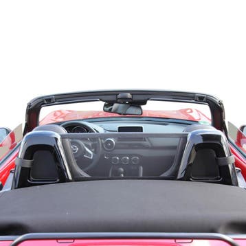 Mazda MX-5 (2015-2025) Cabrio windscherm Zwart windscherm op, Ophalen of Verzenden